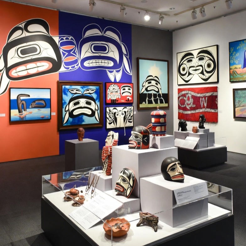 Non-colonial Indigenous Art Gallery and Museum Displays